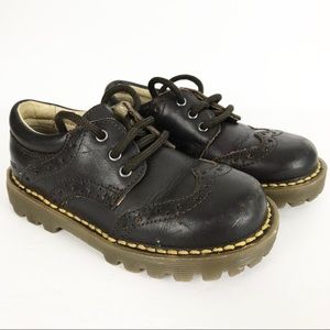 Dr Doc Martens Baby Toddler Classic Oxford Brown